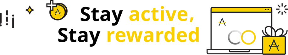 Stay active, stay rewarded